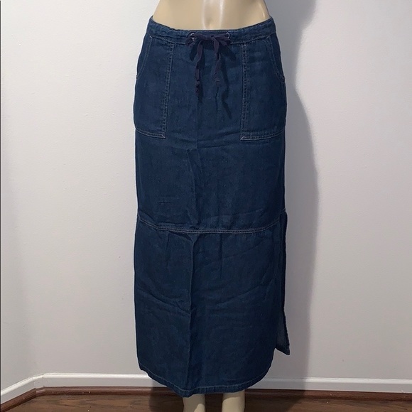 VINTAGE Maxi denim skirt - Picture 8 of 8